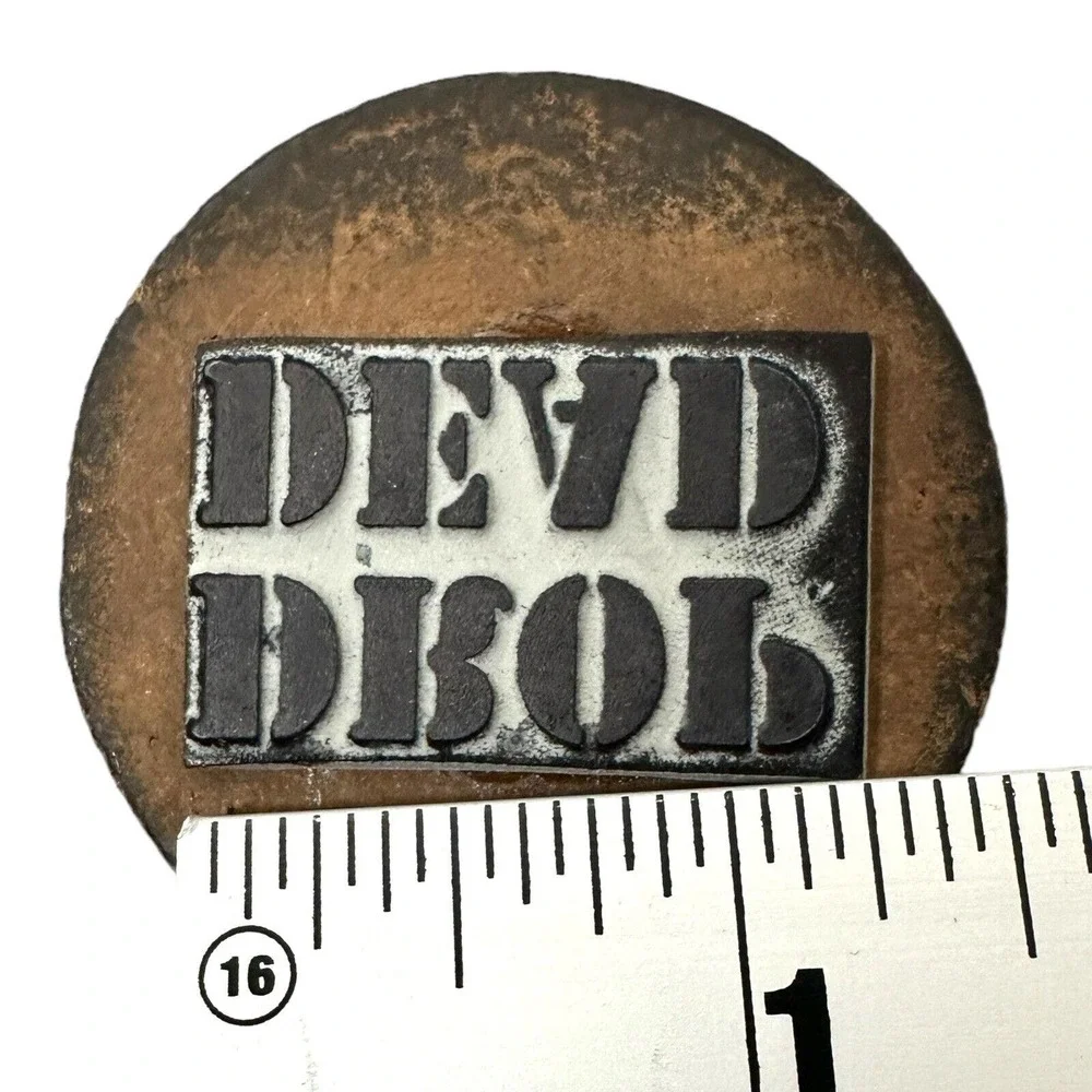 Wood Stamp Lot of 4 Office Arrogant Dark Humor Messages Positively Absolutely NO - Picture 8 of 8
